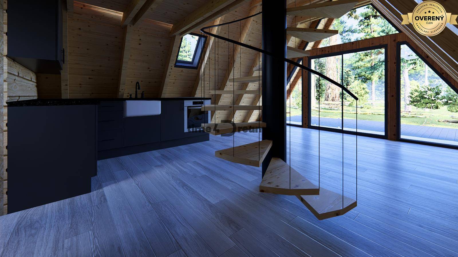 Na predaj: Rekreačný pozemok v obci Pukanec