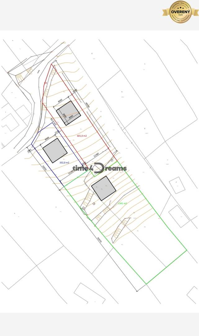 Na predaj: Rekreačný pozemok v obci Pukanec