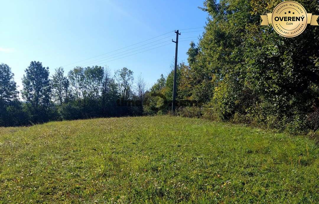 NA PREDAJ pozemok na rekreáciu..Hriňová- Blato