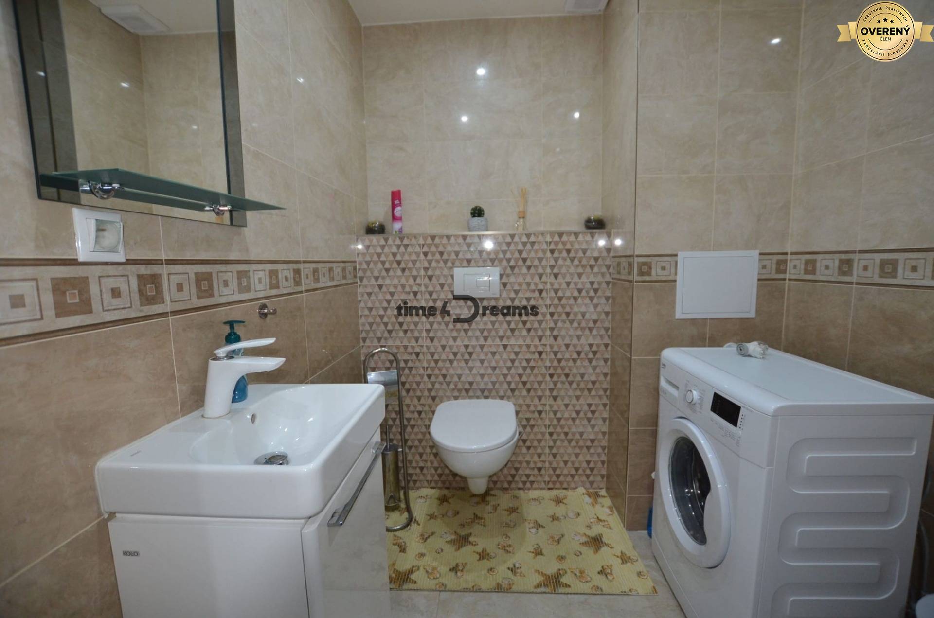 Na prenájom: 2 izbový byt + balkon + pivnica