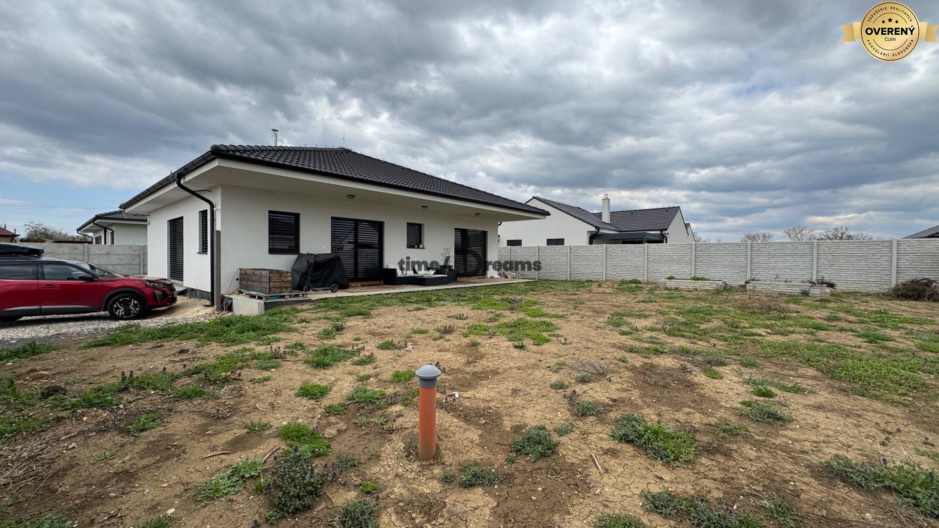 PREDANE novostavba bungalovu v obci Beladice pri Nitre