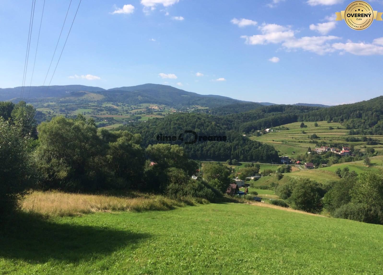 NA PREDAj pozemok na stavbu chaty HRIŇOVÁ