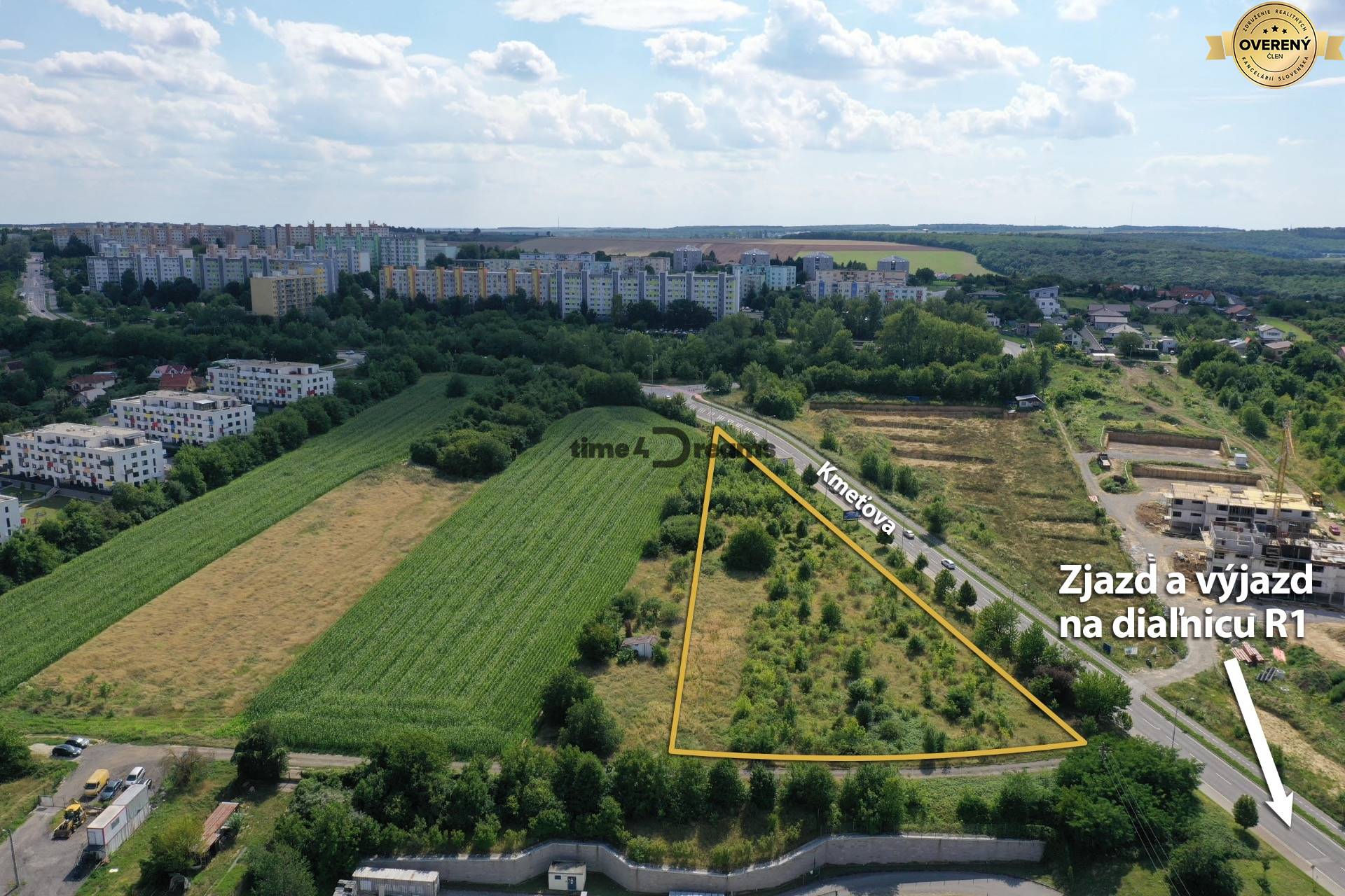 NA PREDAJ pozemky na výstavbu bytoviek Nitra