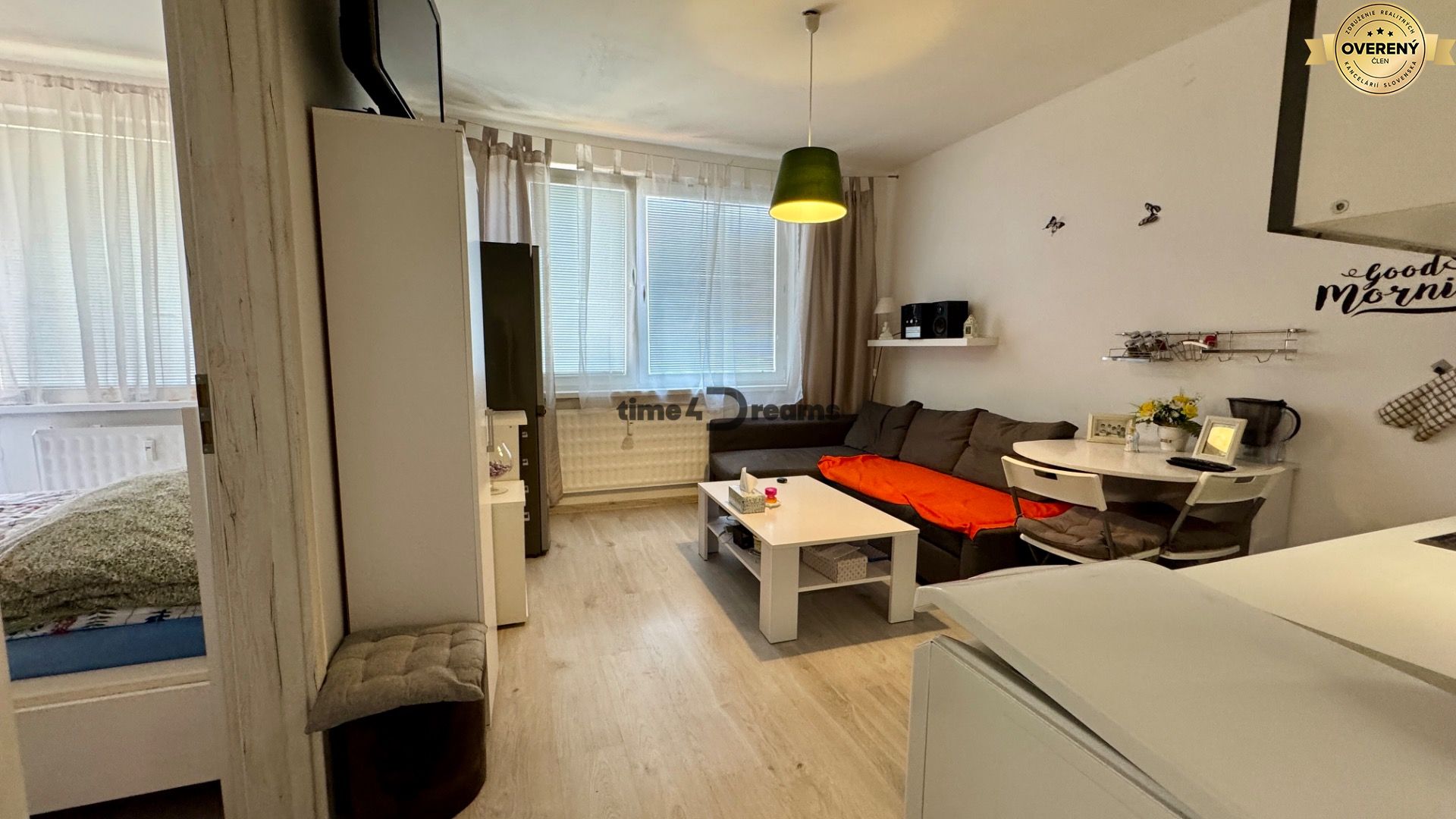 NA PREDAJ 1 izbový byt na Klokočine s balkónom