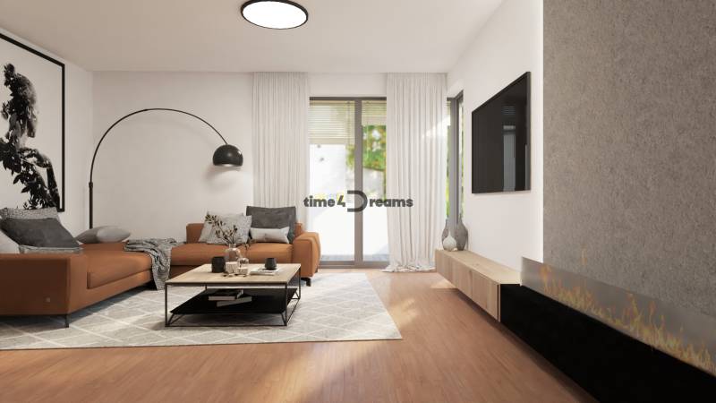 BYTY BROSKYŇOVÁ 3-izb byt na predaj, obývacia izba 