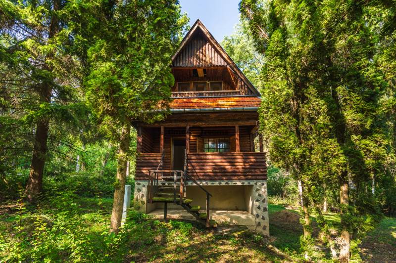 NA PREDAJ čarovná chalúpka priamo v lese okres Zlaté Moravce